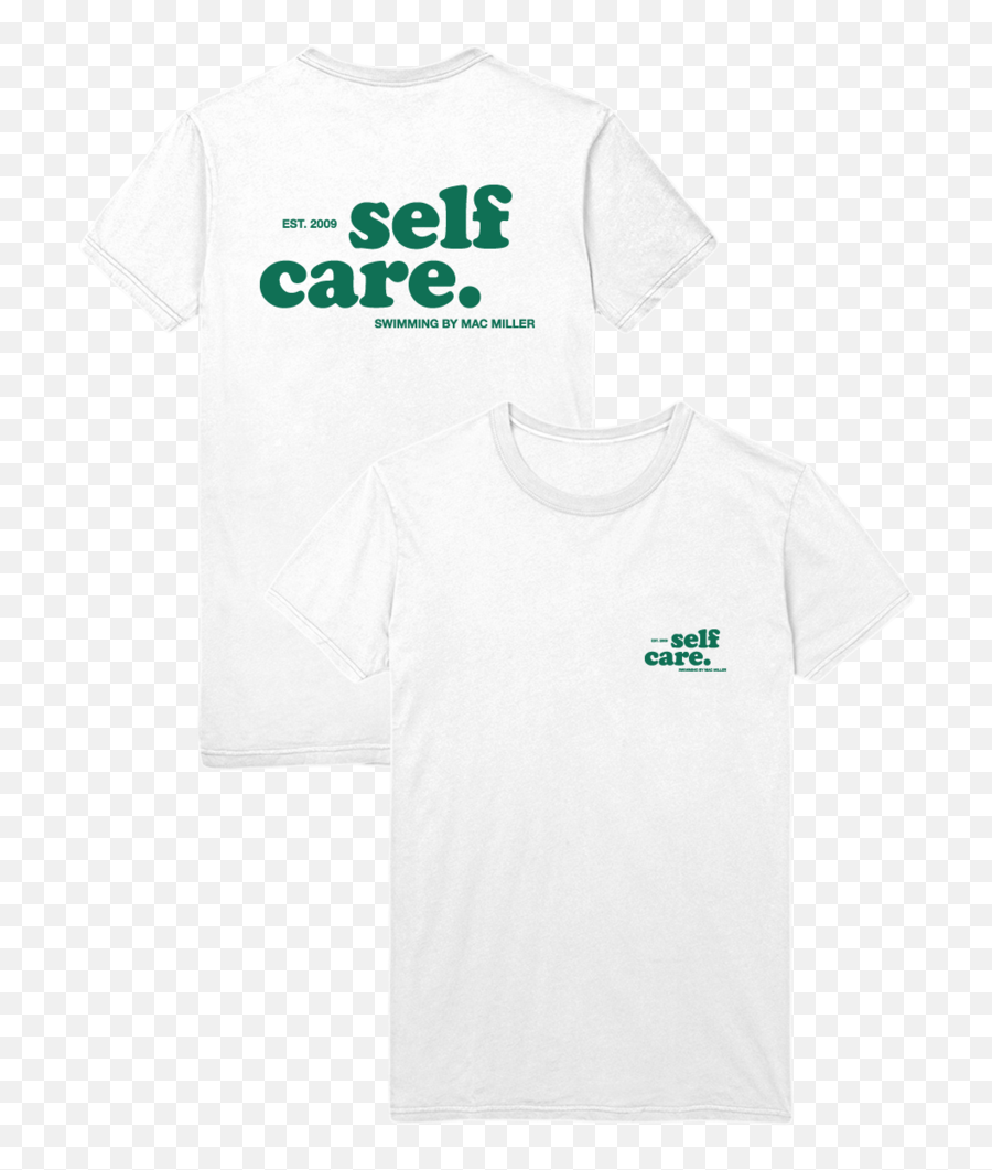 Self Care Tee - Short Sleeve Emoji,Mac Miller Logo