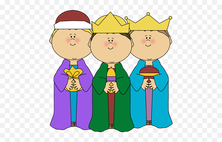 Three Wise Men Clip Art - Three Wise Men Clipart Emoji,Nativity Clipart