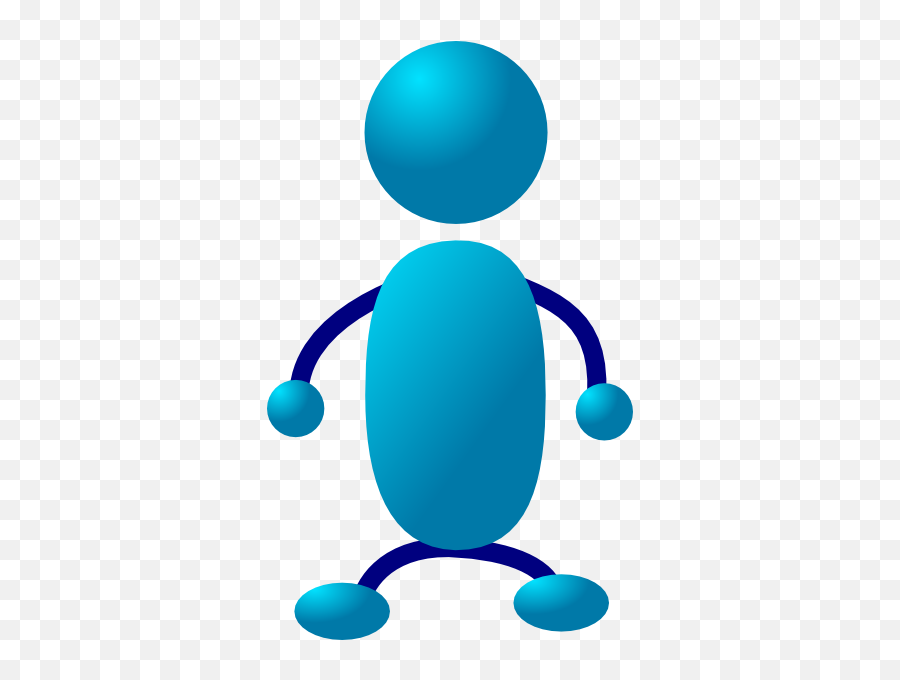 Sitting Stick Man Clip Art At Clkercom - Vector Clip Art Clipart Stick Man Emoji,Sitting Clipart