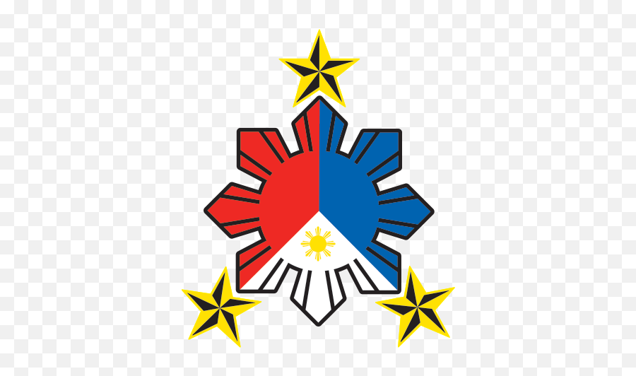 Printed Vinyl Philippine Flag Sun With Nautical Star Emoji,Sun Logo Design