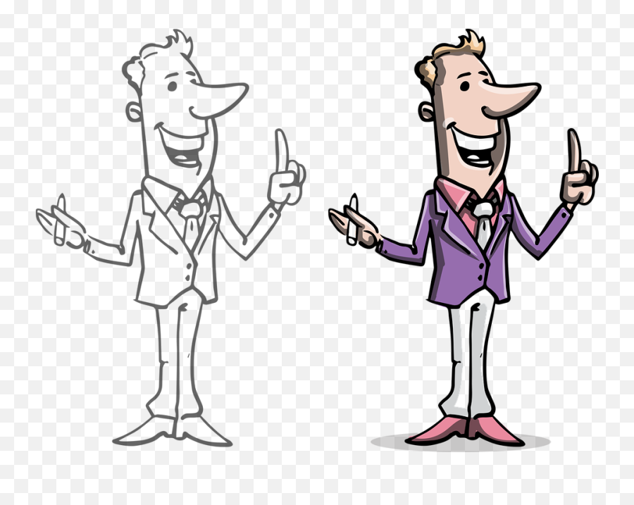 Free Photo Man Cartoon Doodle Businessman Hand - Drawn Drawn Emoji,Business Man Clipart