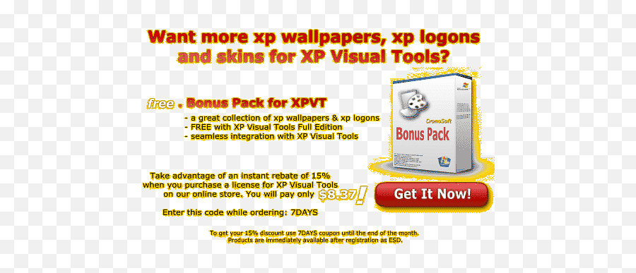 Cronosoft - Xp Visual Tools Great Desktop Enhancement Emoji,Windows Xp Logo Transparent
