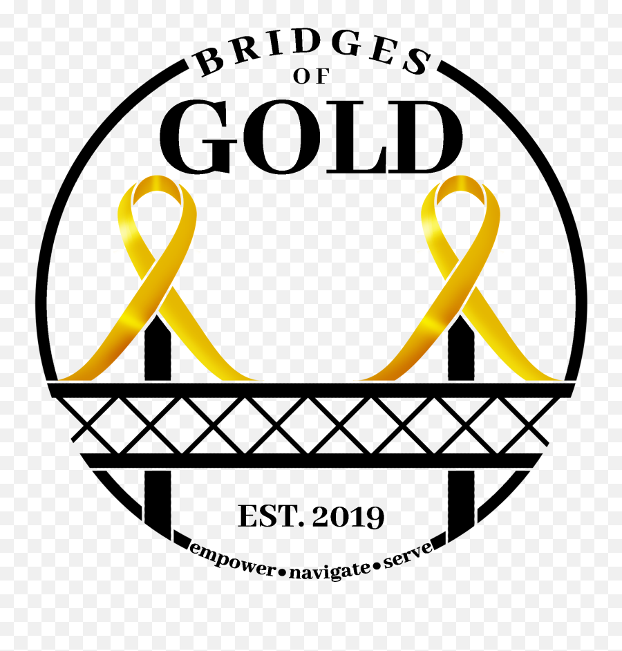 Bronze Level Gold Ribbon Business Partner - Bridges Of Gold Emoji,Gold Ribbon Transparent