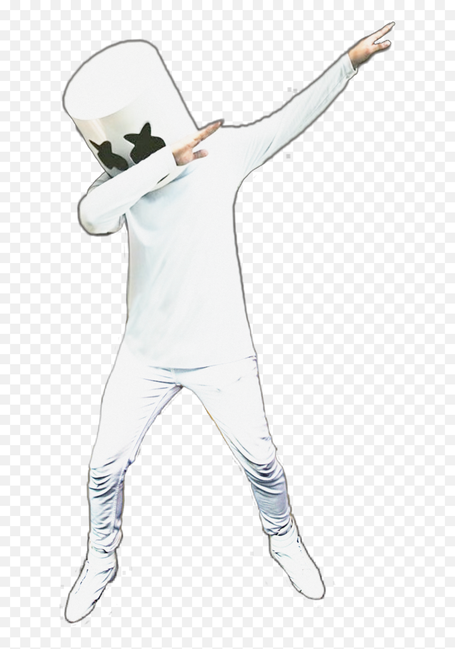 Download Ftestickers People Dj Marshmello Dab Dance Party Emoji,Dab Emoji Png