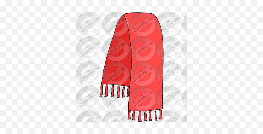 Scarf Picture For Classroom Therapy Use - Great Scarf Clipart For American Football Emoji,Scarf Clipart