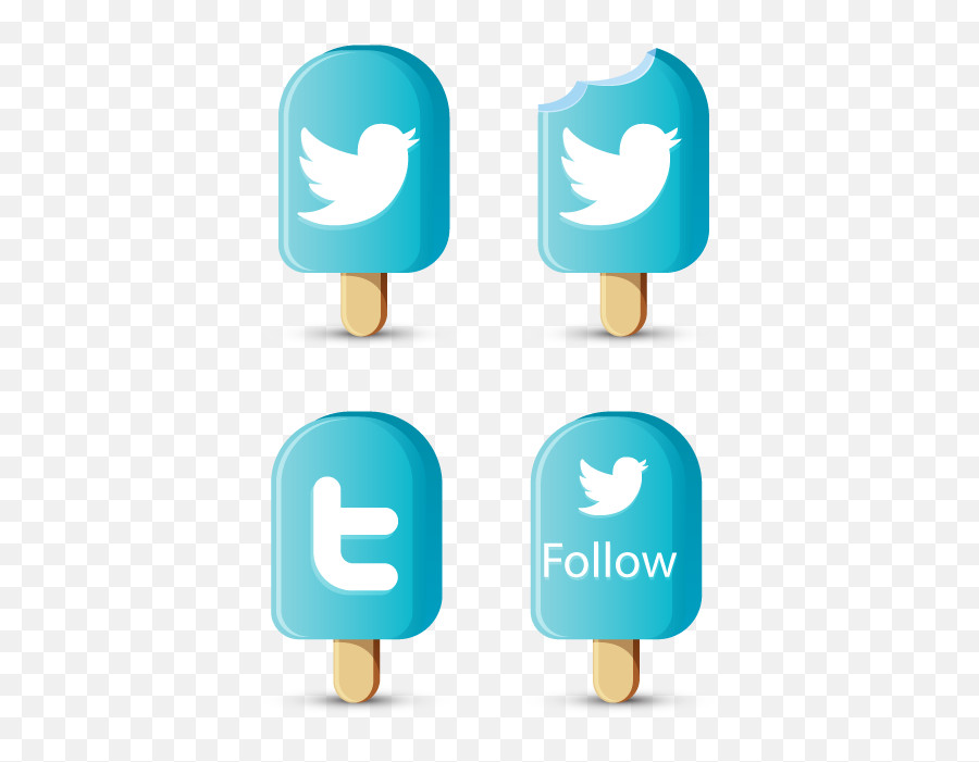 Blue Twitter Ice Logo Icon Cream Hq - Portable Network Graphics Emoji,Ice Logo