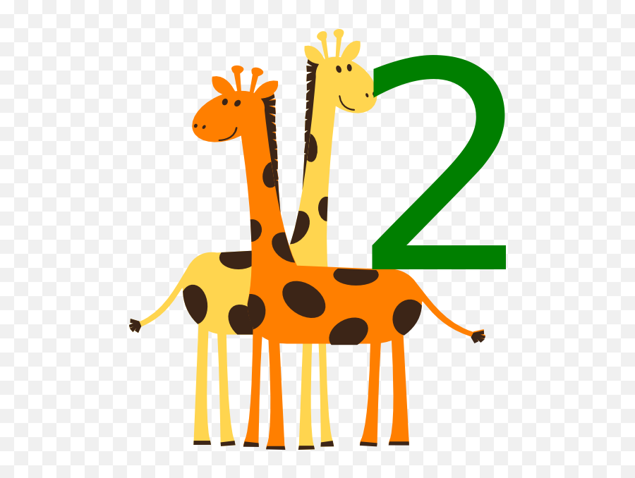 Two Baby Animals Clip Art At Clkercom - Vector Clip Art Emoji,Baby Jungle Animals Clipart
