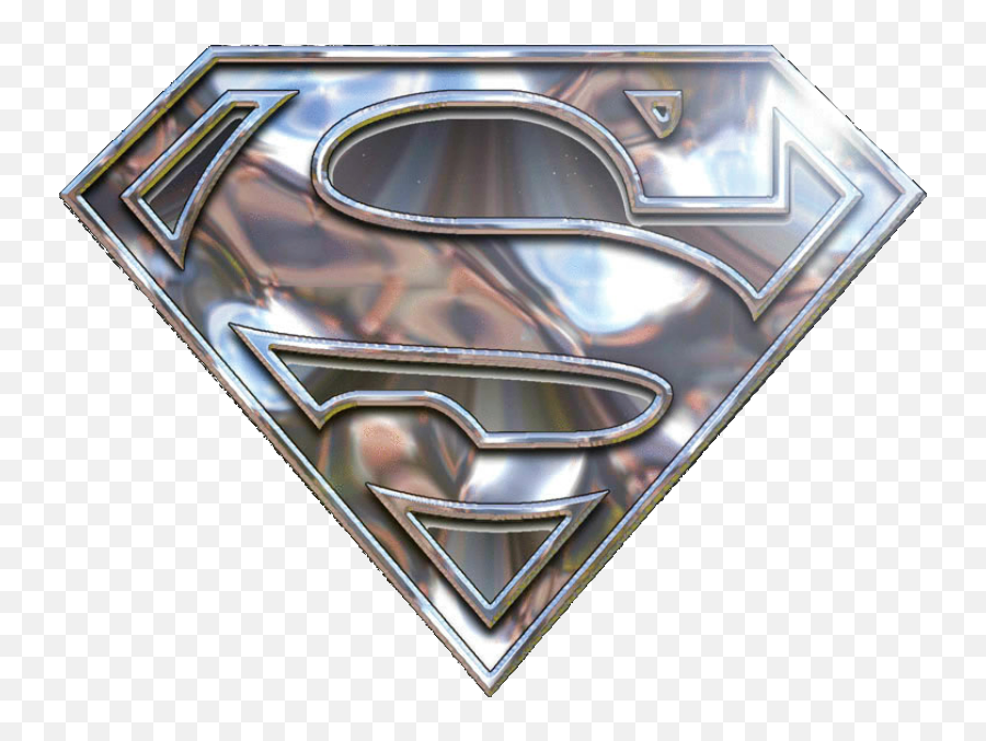 Download Superman Logo Png Transparent - Metal Superman Logo Png Emoji,Superman Logo Png