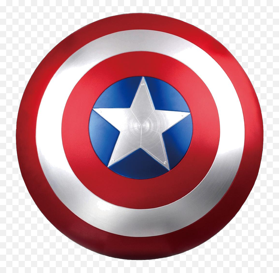 Download Americas Shield Marvel - Captain America Schild Transparent Emoji,America Clipart