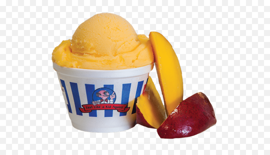 Gourmet Italian Ices Ice Cream - Italian Ice Mango Emoji,What Color Are The Two G's In The Google Logo?