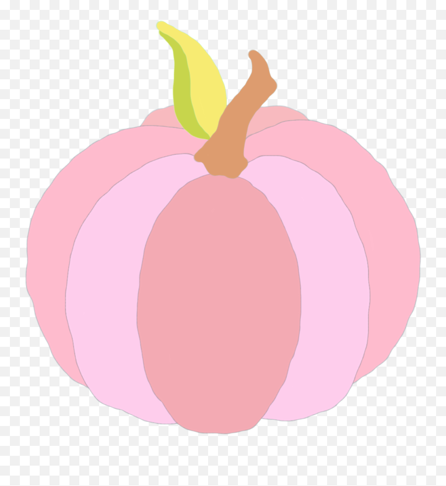 Transparent Pink Pumpkin Clip Art Png - Pink Pumpkin Transparent Emoji,Pumpkin Outline Png