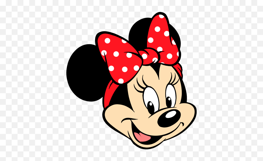 Download Minnie Png Amp Minnie - Minnie Mouse Head Png Hd Emoji,Minnie Png
