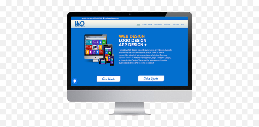 Best Web And Digital Marketing Company In Nc We Will Design - Technology Applications Emoji,Logo Design App