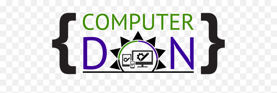 Computer Repair Services - Computer Don Language Emoji,Computer Repair Logo