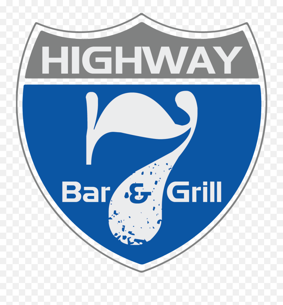 Modern Bold Sports Bar Logo Design For Hwy 7 Bar U0026 Grill - Highway 420 Emoji,Grill Logos