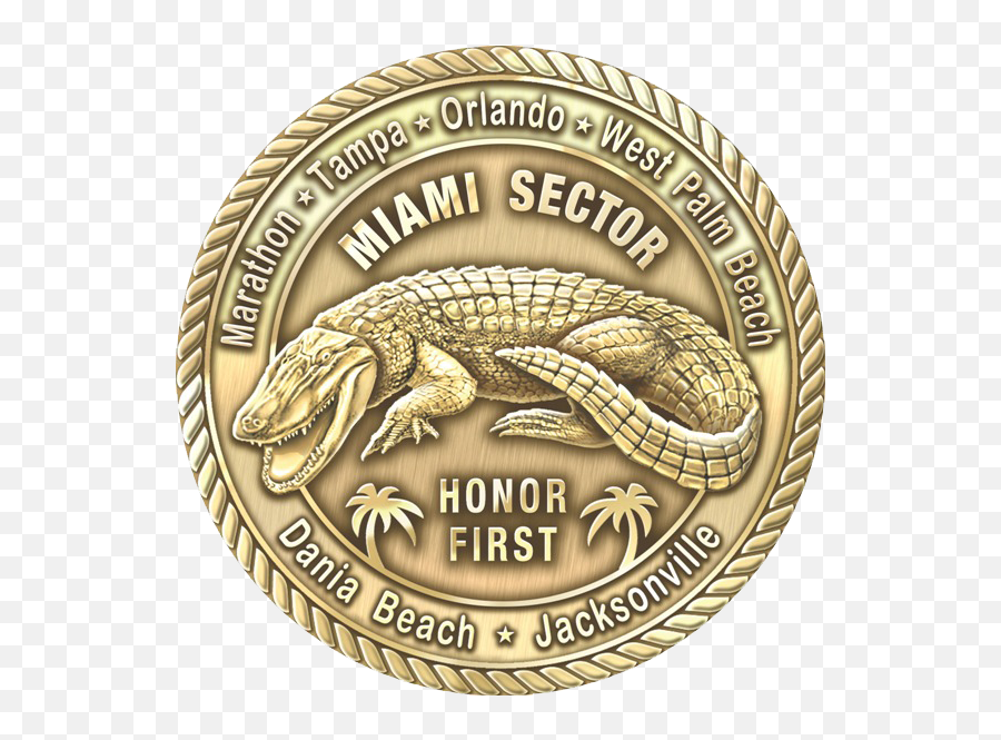 Miami Sector Florida - Big Emoji,Us Border Patrol Logo