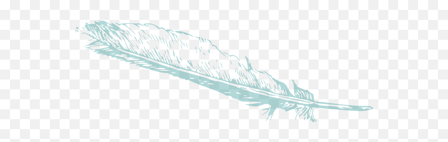 Download Feather Clipart Teal - Sketch Emoji,Feather Clipart