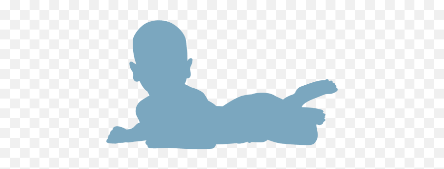 Baby Lying Silhouette - Transparent Png U0026 Svg Vector File Silhueta Bebe Dormindo Png Emoji,Baby Silhouette Png