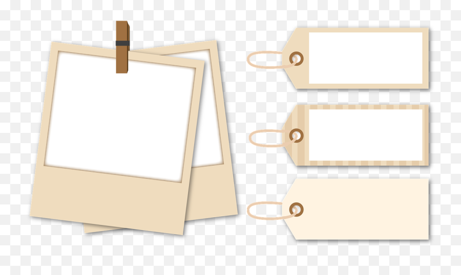 Free Photo Paper Clip Labels Frame Tags Paper Polaroid Frame Emoji,Polaroid Picture Frame Png