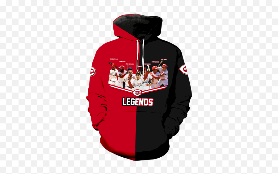 Cincinnati Reds Legends All Print V1011 Hoodie And Zipper Emoji,Cincinnati Reds Logo Png