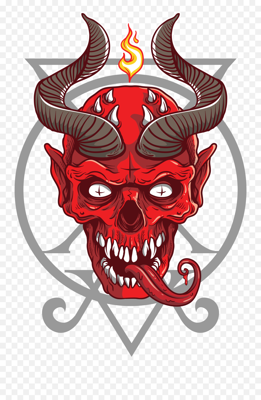 Download Demon Clipart Supernatural Symbol - Demonio Png Png Emoji,Supernatural Logo Png