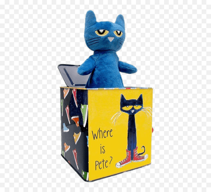 Pete The Cat Jack In The Box Transparent Png - Stickpng Pete The Cat Jack In The Box Emoji,Pete The Cat Clipart