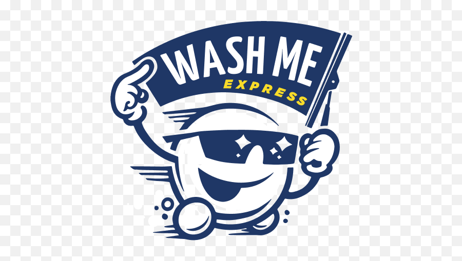 Home - Wash Me Express Car Wash Emoji,Auto Detailing Logo Design