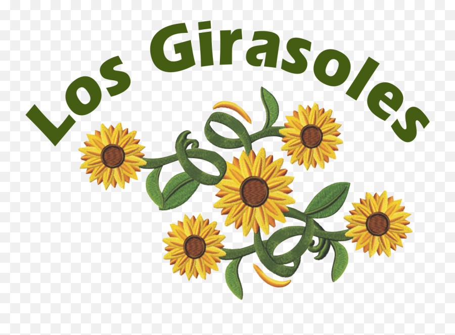 Los Girasoles Mexican Restaurant - Sunflower Embroidery Fresh Emoji,Mexican Clipart