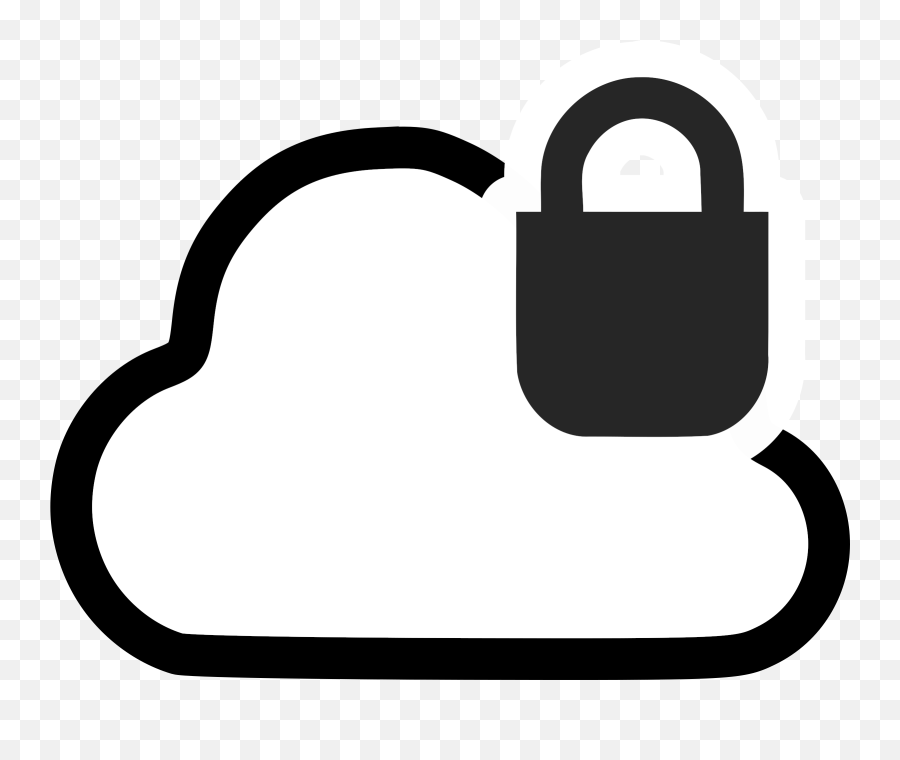 Safe Clipart Safe Secure Safe Safe - Cloud Clipart Emoji,Safe Clipart