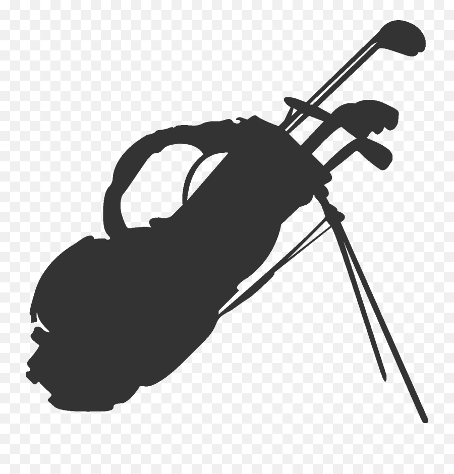 Library Of 1 Golf Club Silhouette Png - Golf Bag Silhouette Png Emoji,Golf Club Clipart