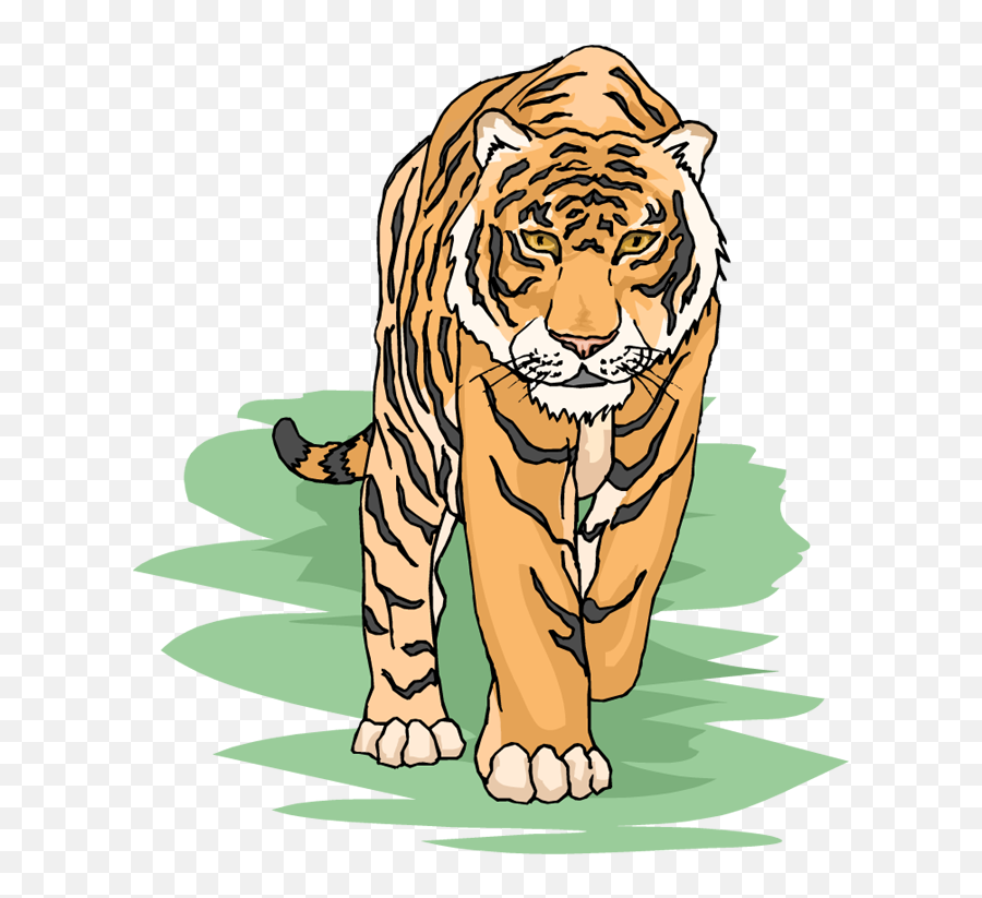 Tiger Clipart Cliparts And Others Art - Tiger Clipart Transparent Background Emoji,Tiger Clipart