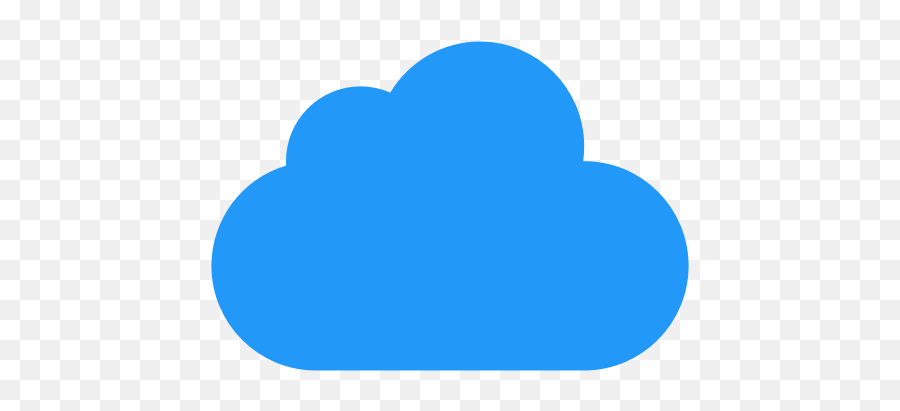 Icloud Icon Social Icons Logos Editor Open Data Png - Blue Cloud Logo Transparent Emoji,Icons Logos