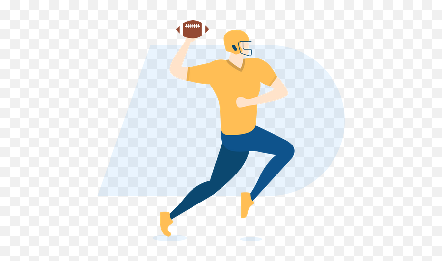 Best Free American Football Illustration Download In Png - Sports Illustration Png Emoji,American Football Png