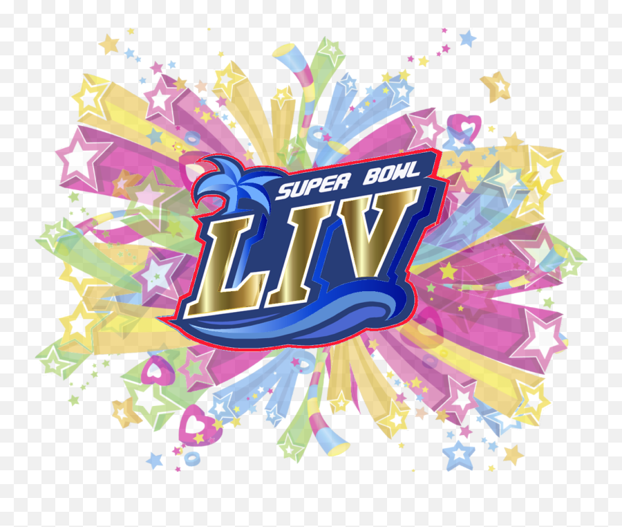 Super Bowl Liv Art - Transparent Superbowl Liv Logo Emoji,Super Bowl Liv Logo