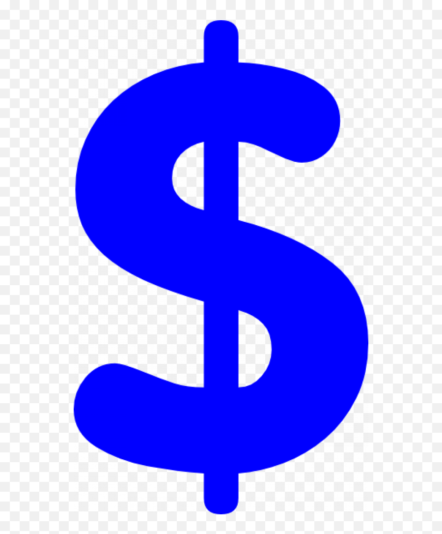 Dollar Sign Border Clipart Transparent - Blue Dollar Sign Clipart Emoji,Dollar Sign Clipart