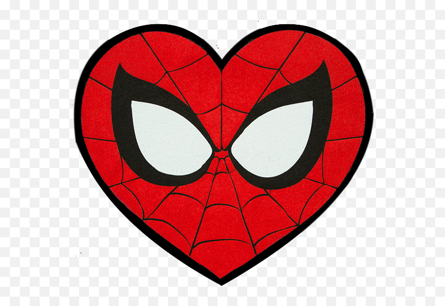 Spider Man Heart Png - Spiderman Heart Png Emoji,Spiderman Face Png