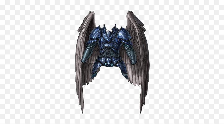 Chest Drunken Angel - Angel In Blue Armor Emoji,Armor Png