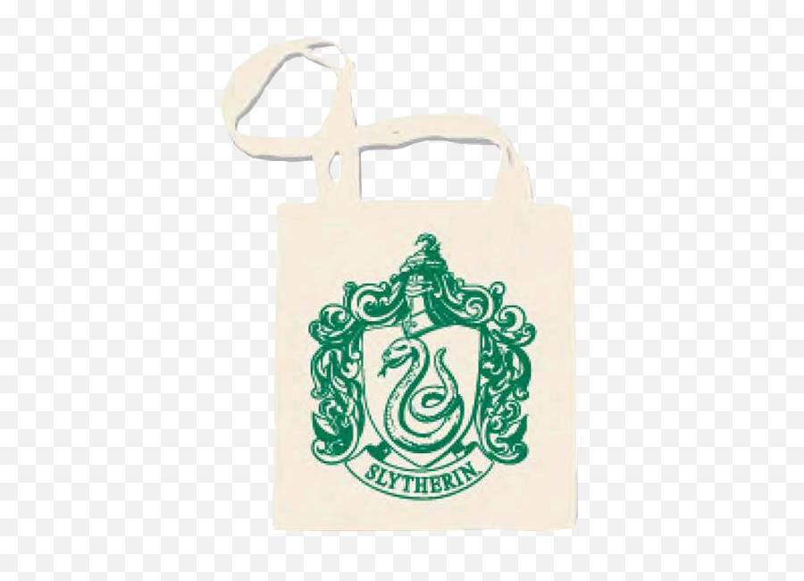 Download Harry Potter Slytherin Crest One Colour Shopper - Slytherin Logo Png Emoji,Slytherin Png