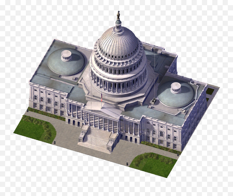 Us Capitol - Simcity 4 Capitol Building Emoji,Capitol Building Png