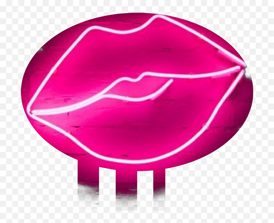 Transparent Neon Light Png Clipart - Neon Lips Transparent Background Emoji,Neon Light Png
