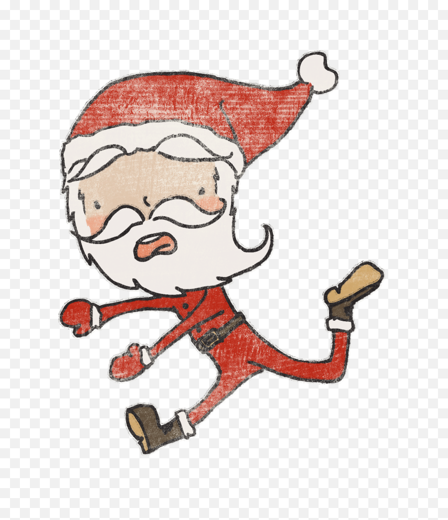 Free Tired Santa Cliparts Download Free Tired Santa - Santa Is Running Late Emoji,Free Santa Clipart