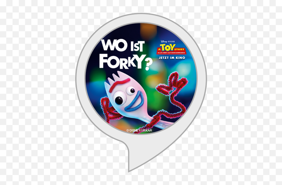 A Toy Story - Wo Ist Forky Amazonde Alexa Skills Happy Emoji,Forky Clipart