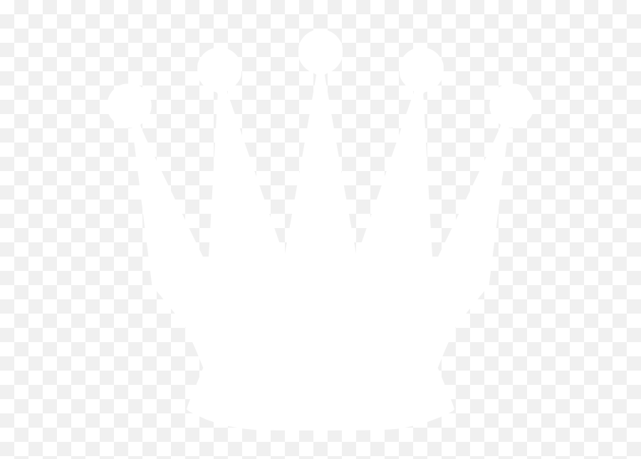 Download White Chess Crown Clip Art At Emoji,White Crown Png