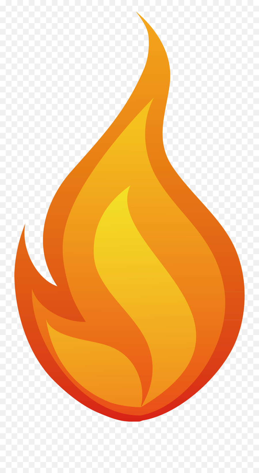 Fire Clipart - Transparent Fire Symbol Png Emoji,Fire Clipart