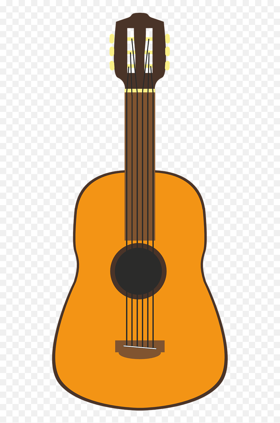 Acoustic Guitar Transparent Png Image Emoji,Guitar Vector Png
