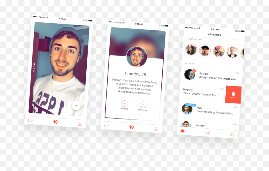 13 Steps Ios Tinder - Type Dating App Cx Research Design Emoji,Dating App Logo