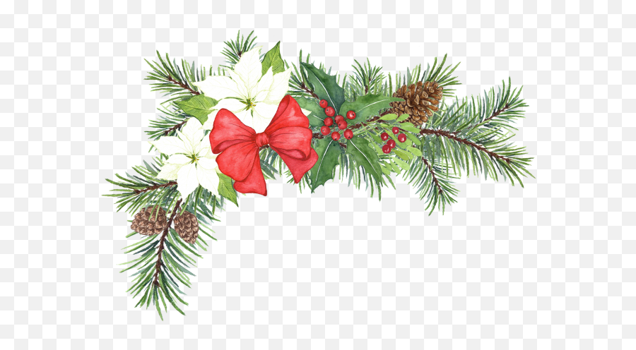 Tags - Christmas Arrangement Free Png Download Image Png Emoji,Christmas Clipart Corner Borders