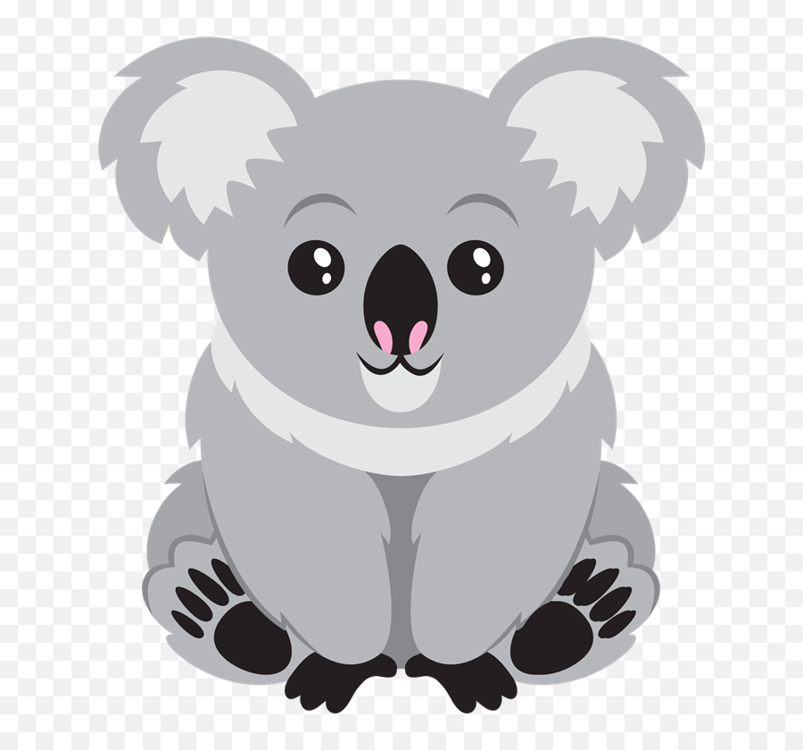 Free Koala Cliparts Download Free Clip - Cartoon Koala Face Png Emoji,Koala Clipart