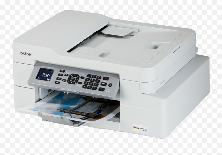 Brother Mfc - J805dw Printer Consumer Reports Emoji,Inkjet Transparent