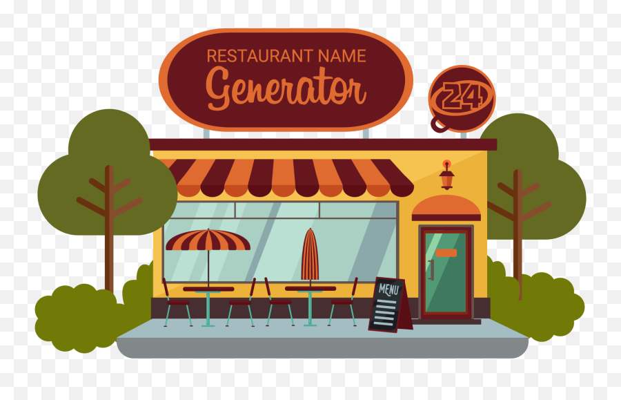 Restaurant Name Generator - Budget Branders Emoji,Transparent Png Generator